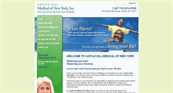 Desktop Screenshot of castlehillmedicalny.com