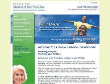 Tablet Screenshot of castlehillmedicalny.com